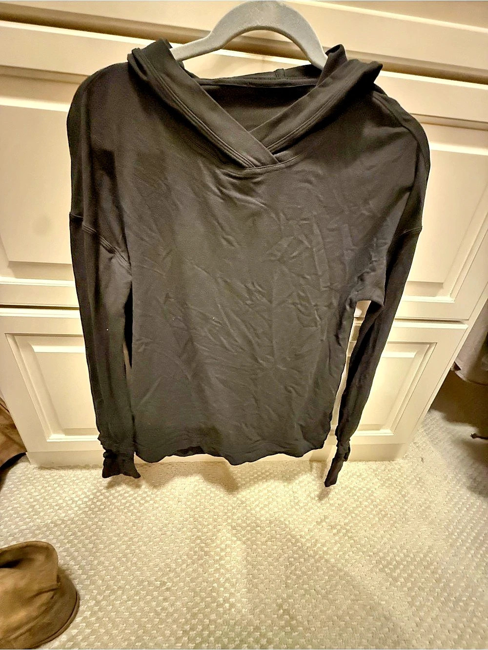 Lululemon extra Mile black hoodie
